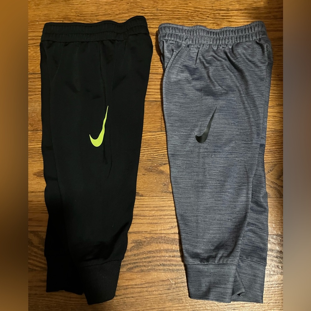 Nike Black and Gray Joggers for Kids